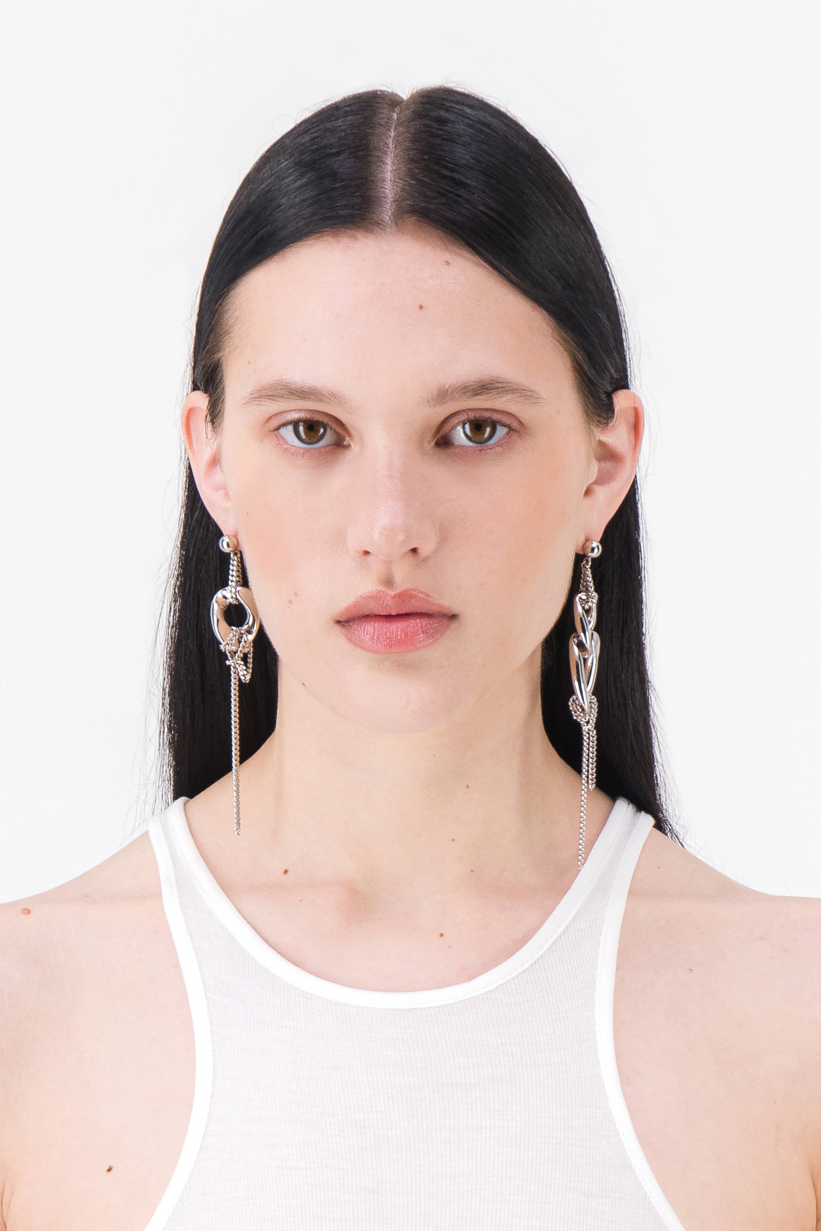 BETTY EARRINGS PALLADIUM