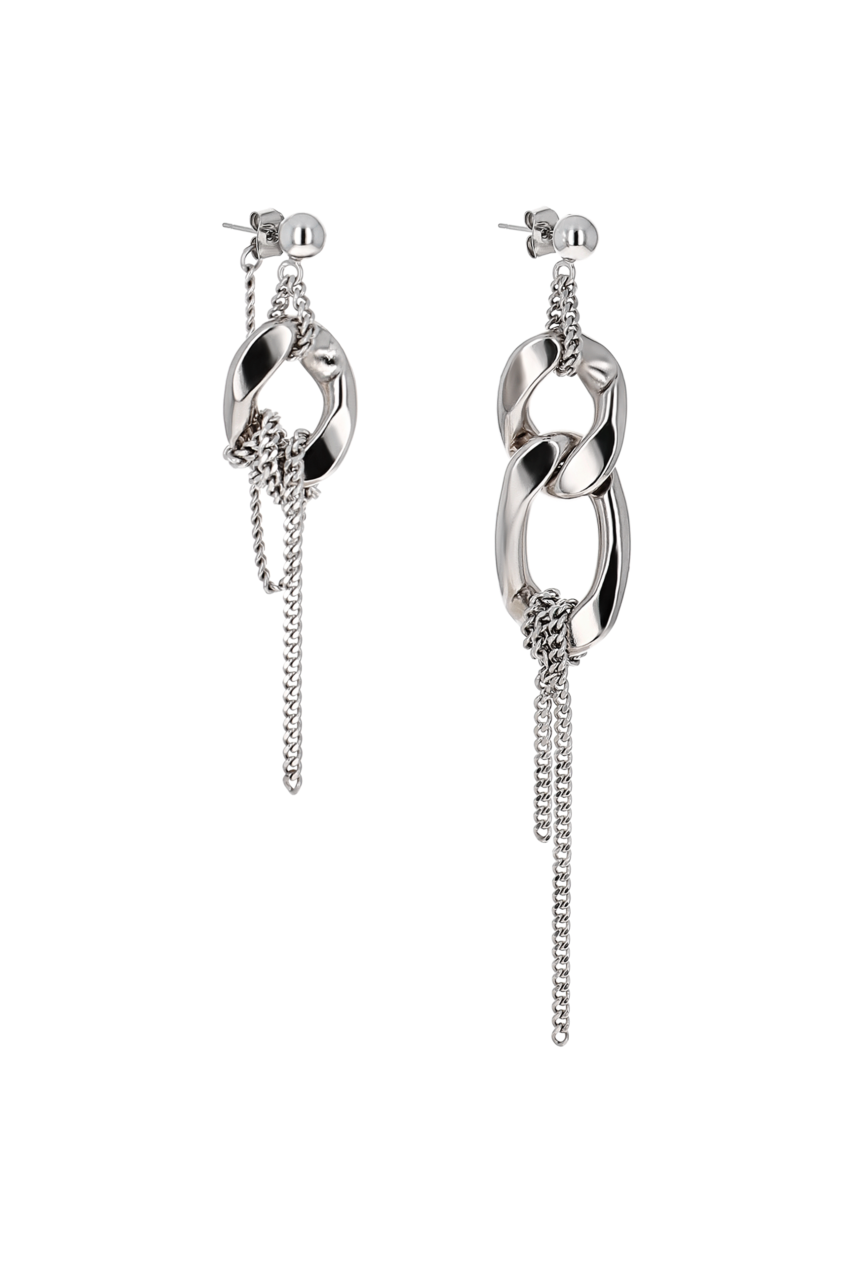 BETTY EARRINGS PALLADIUM