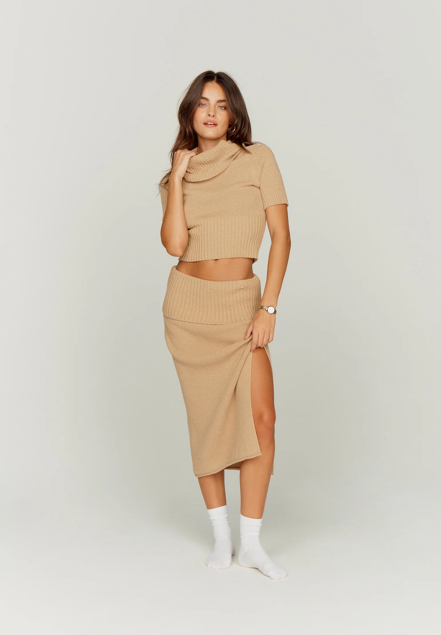 Courtney Towelling Skirt