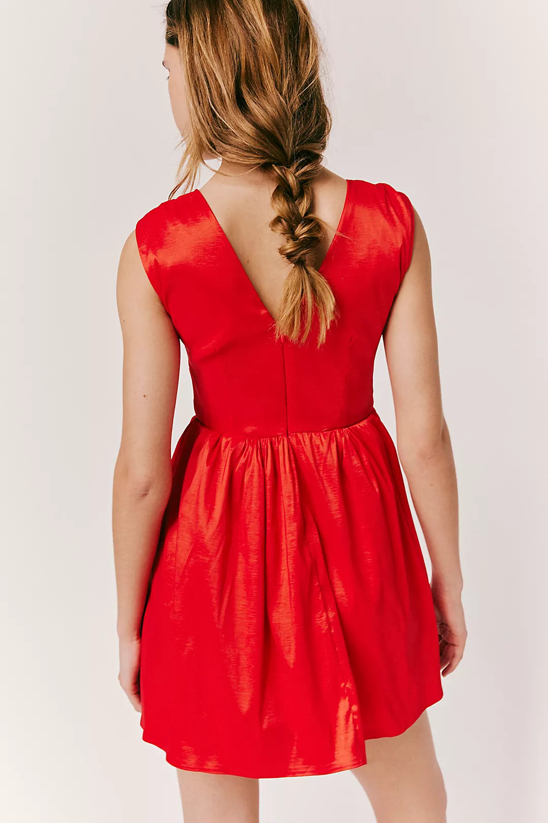 LUNA DRESS RED