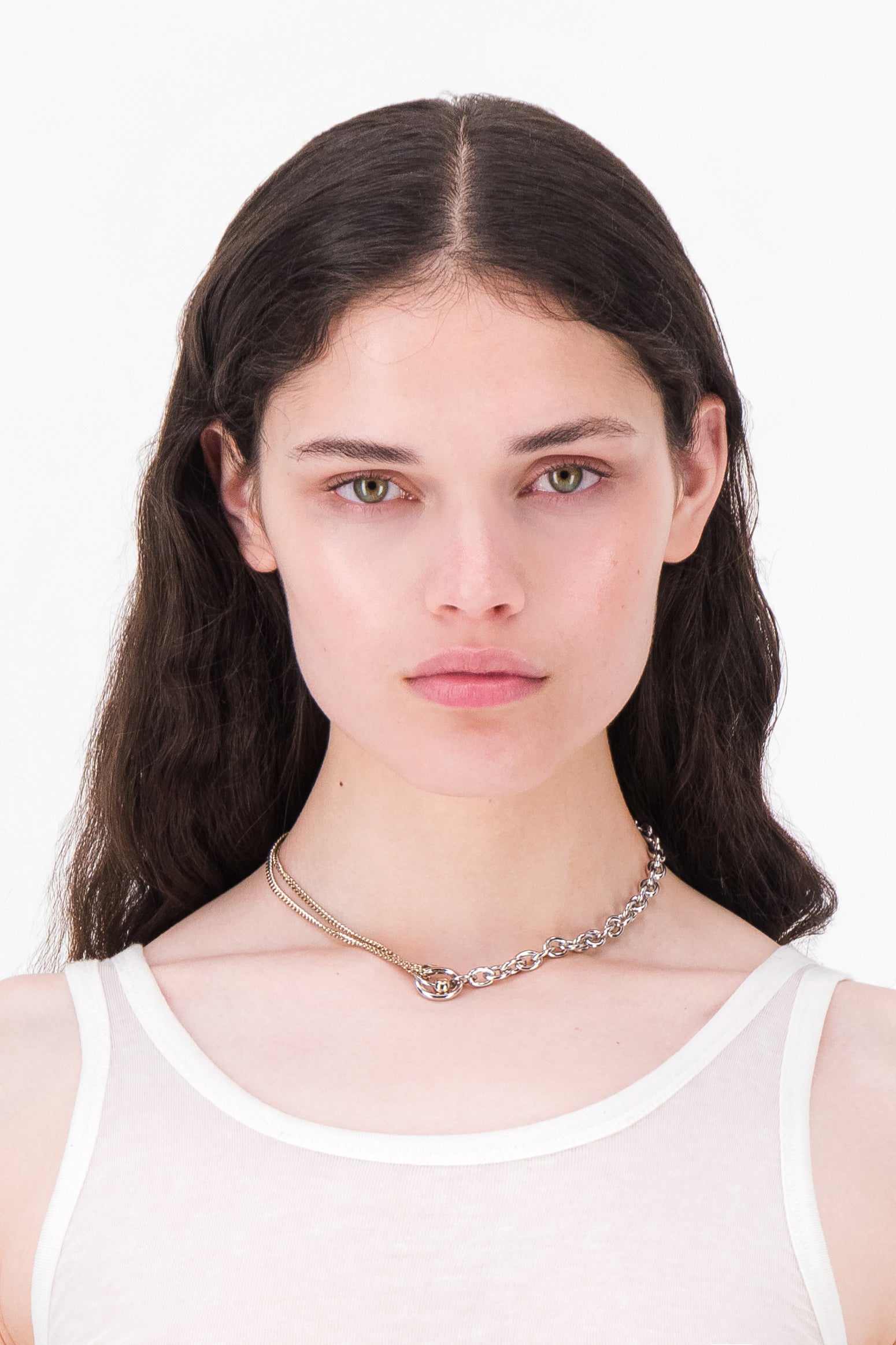 FAITH EARRINGS GOLD AND PALLADIUM