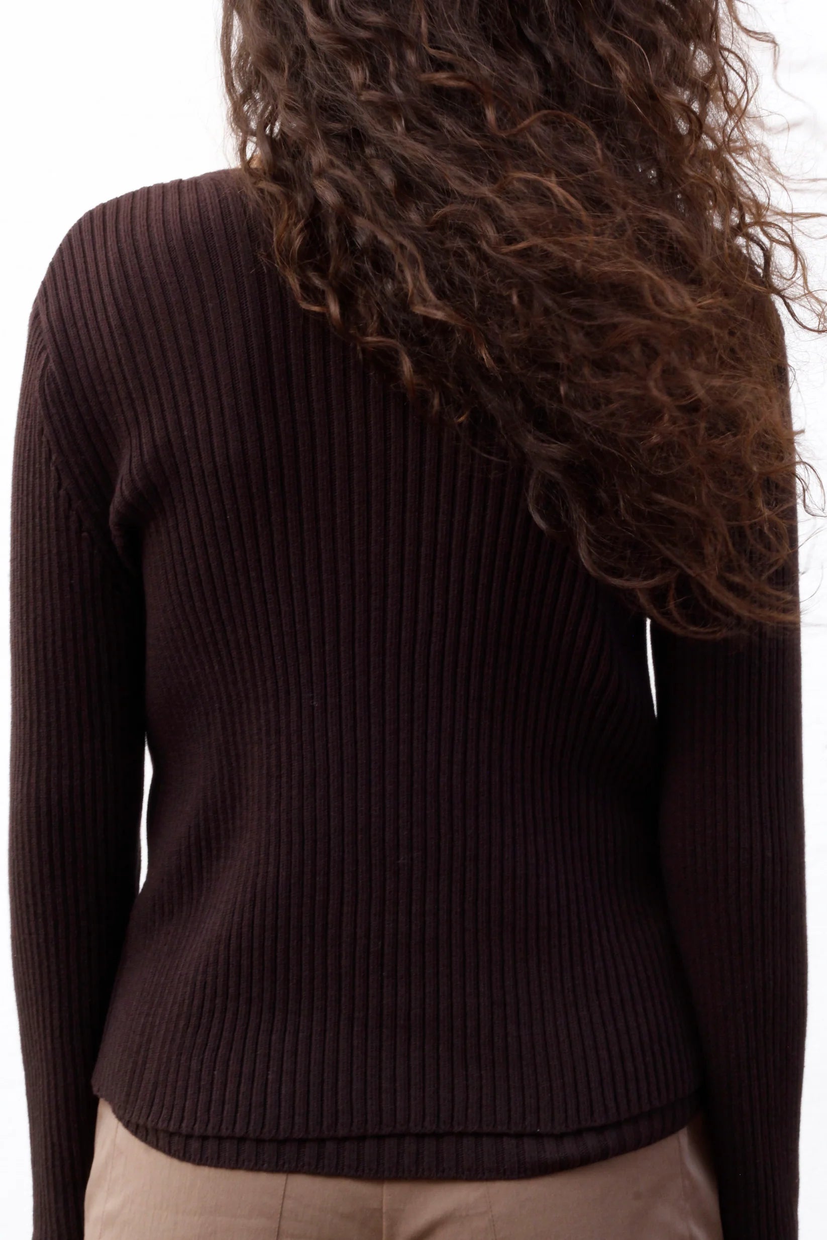 June Cardigan Brown