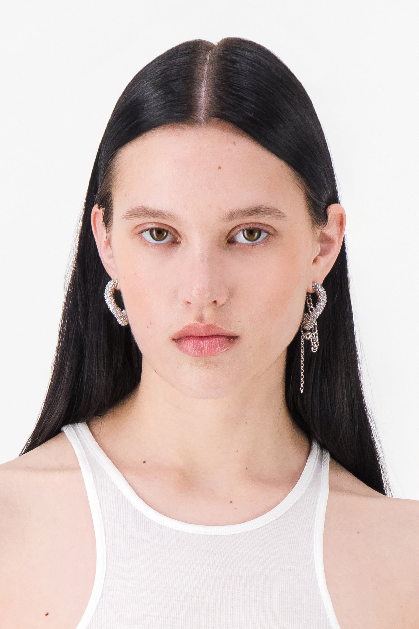 LOTTA EARRINGS PALLADIUM