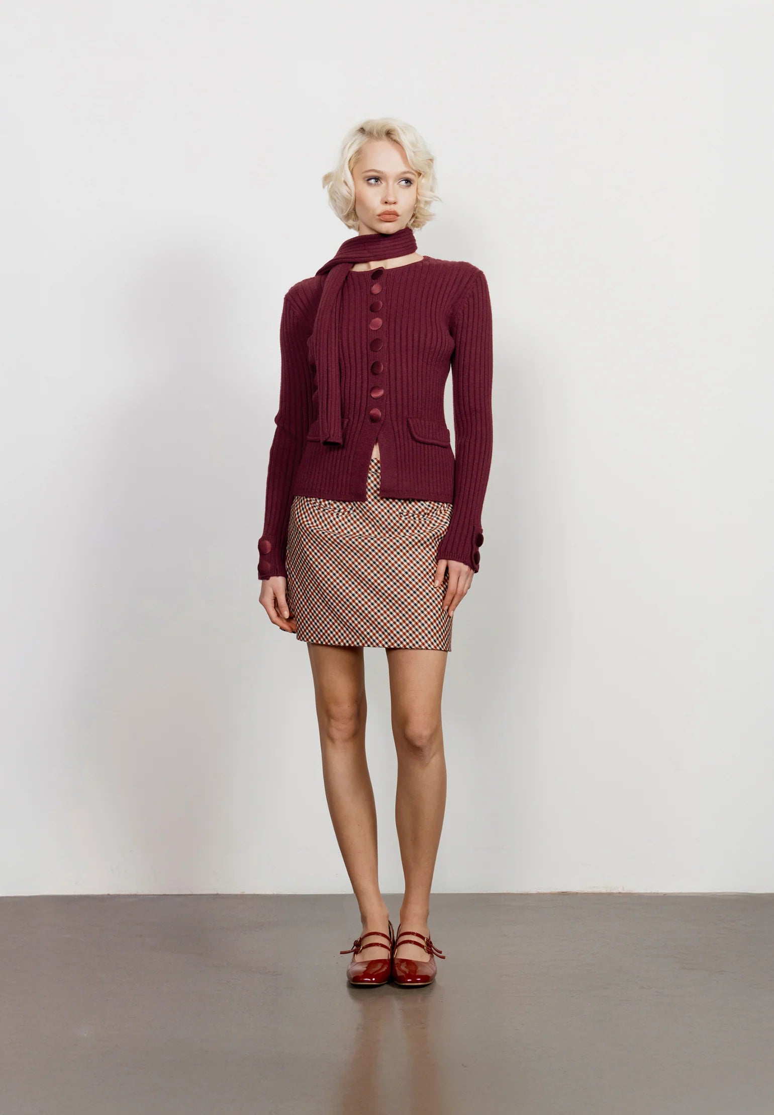 Power Peggy Burgundy