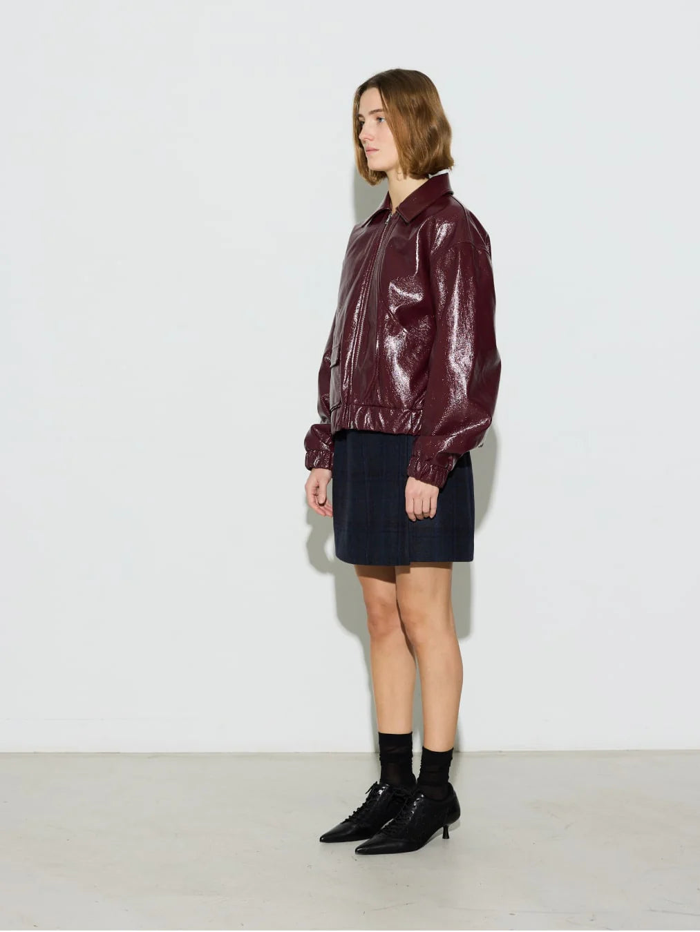 SALLY JACKET BURGUNDY