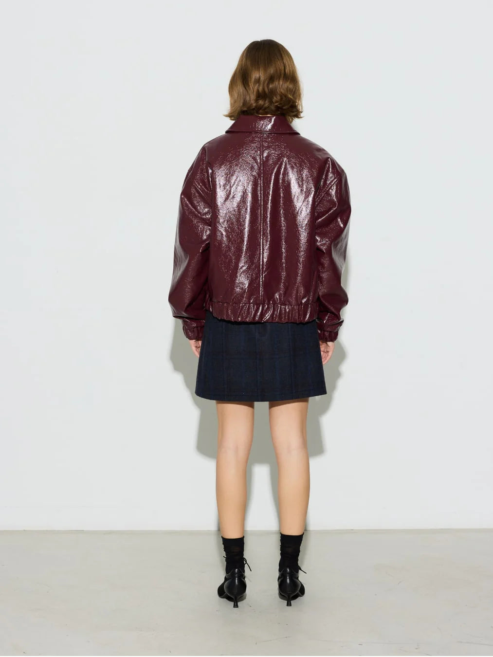 SALLY JACKET BURGUNDY