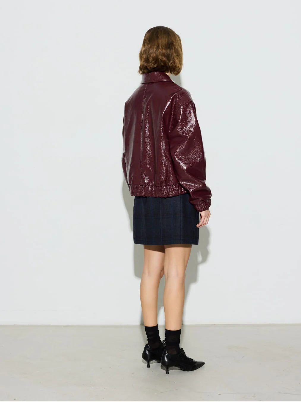 SALLY JACKET BURGUNDY