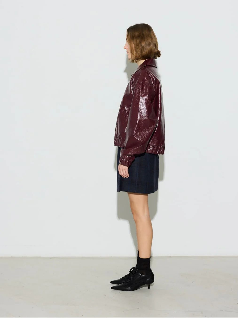 SALLY JACKET BURGUNDY