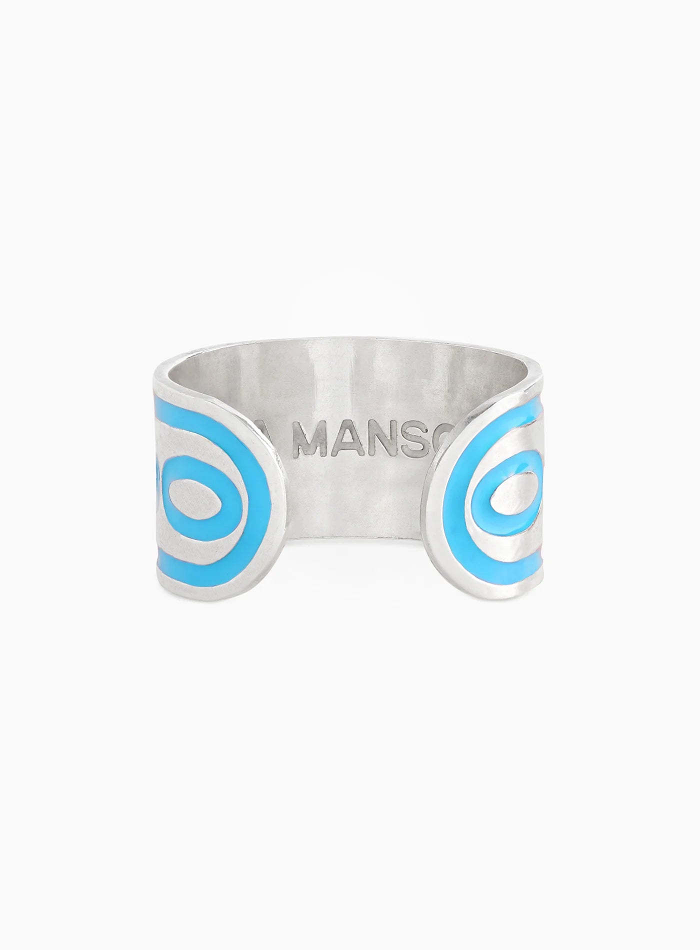 Silverie Blue Emanem Ring