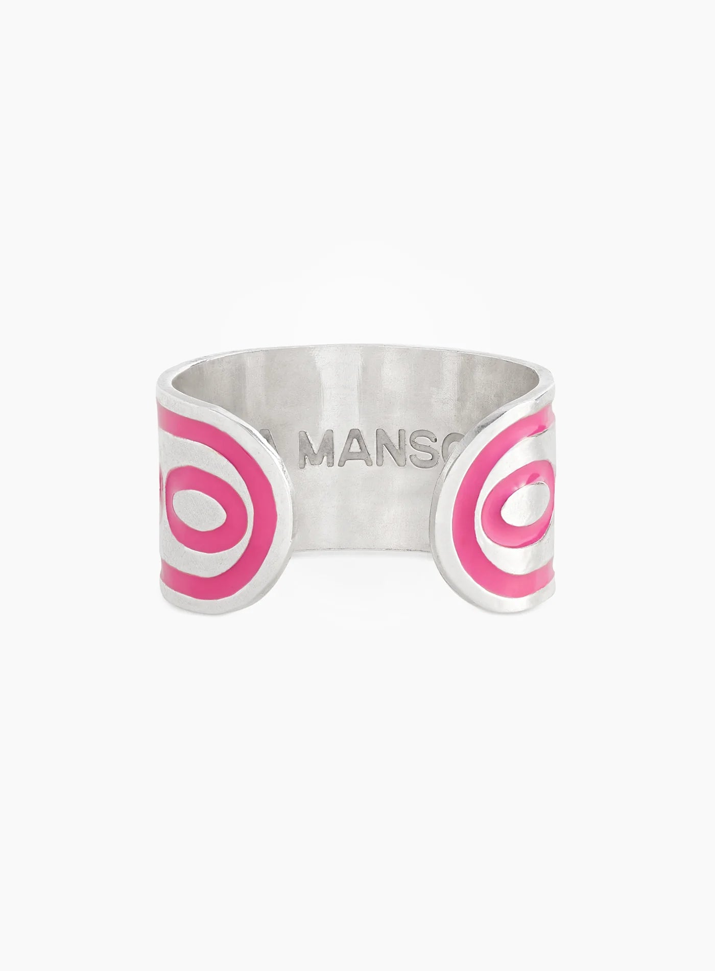 Silverie Pink Emanem Ring