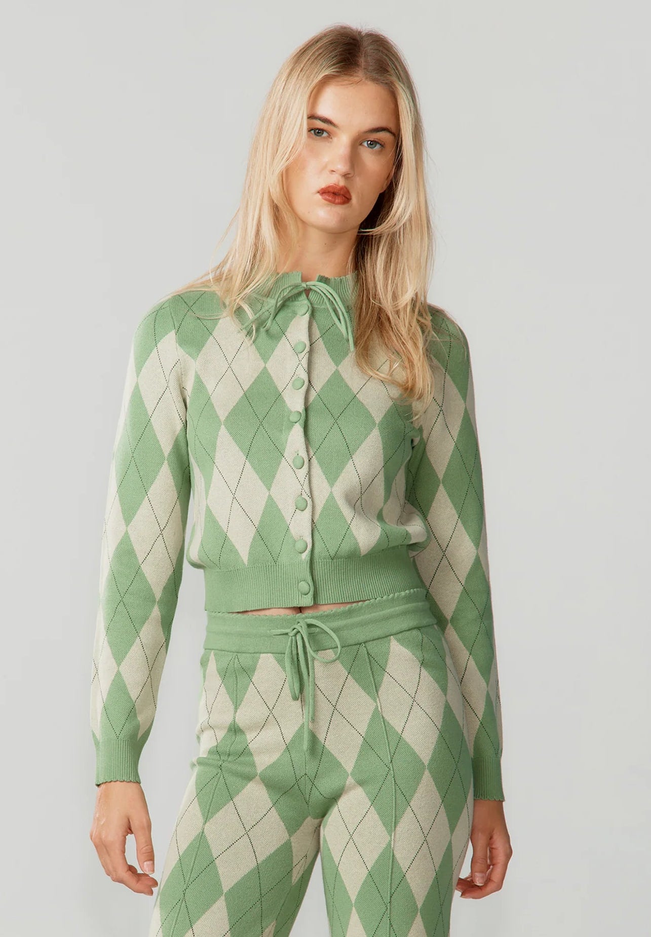 Argyle Lounge Cardigan